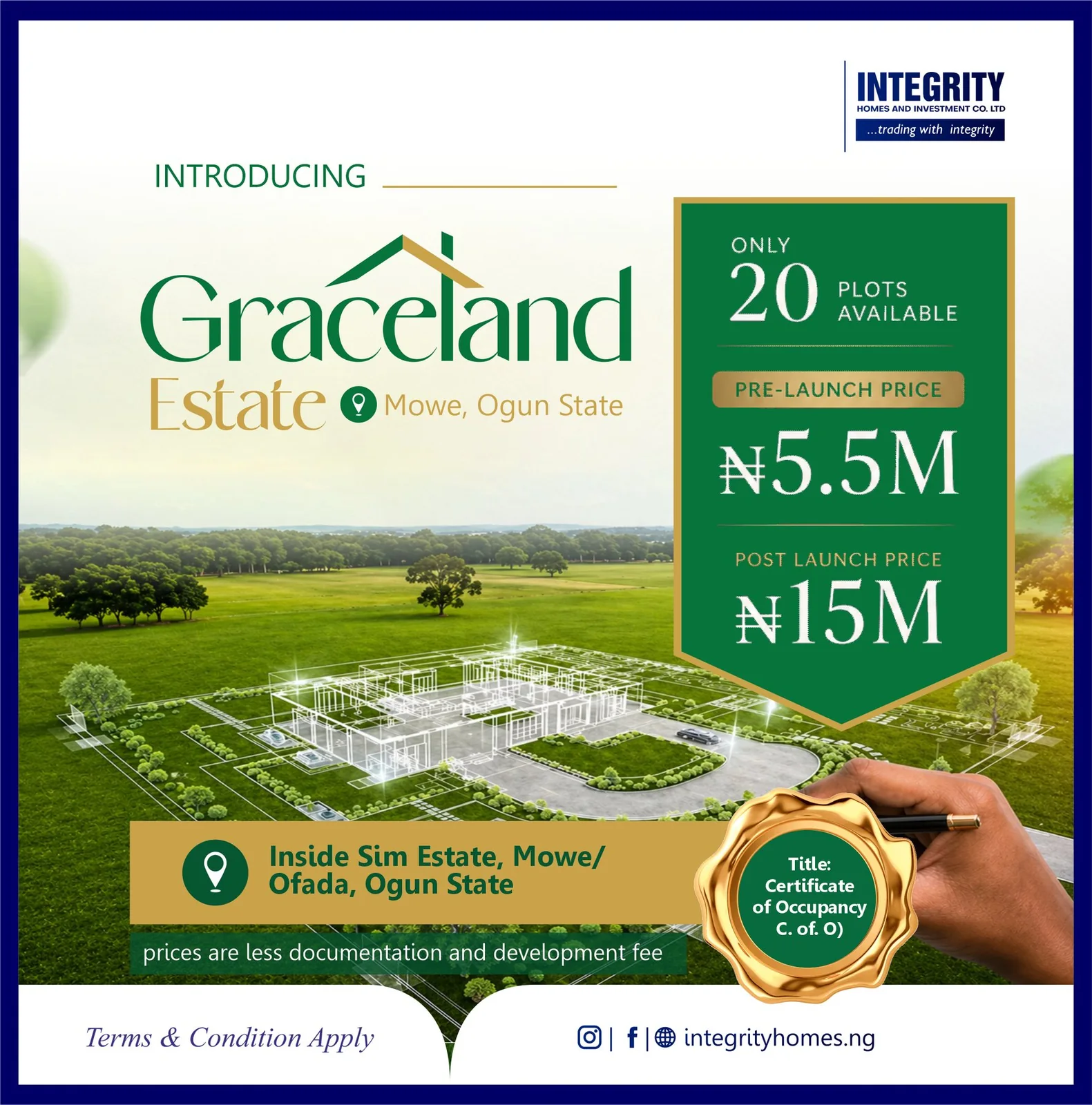 Graceland Launch Offer — Real estate campaign project preview